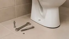 Warum das Festziehen der Schrauben nicht hilft: eine einfache Methode, um das Spiel der Toilettenschüssel zu beseitigen